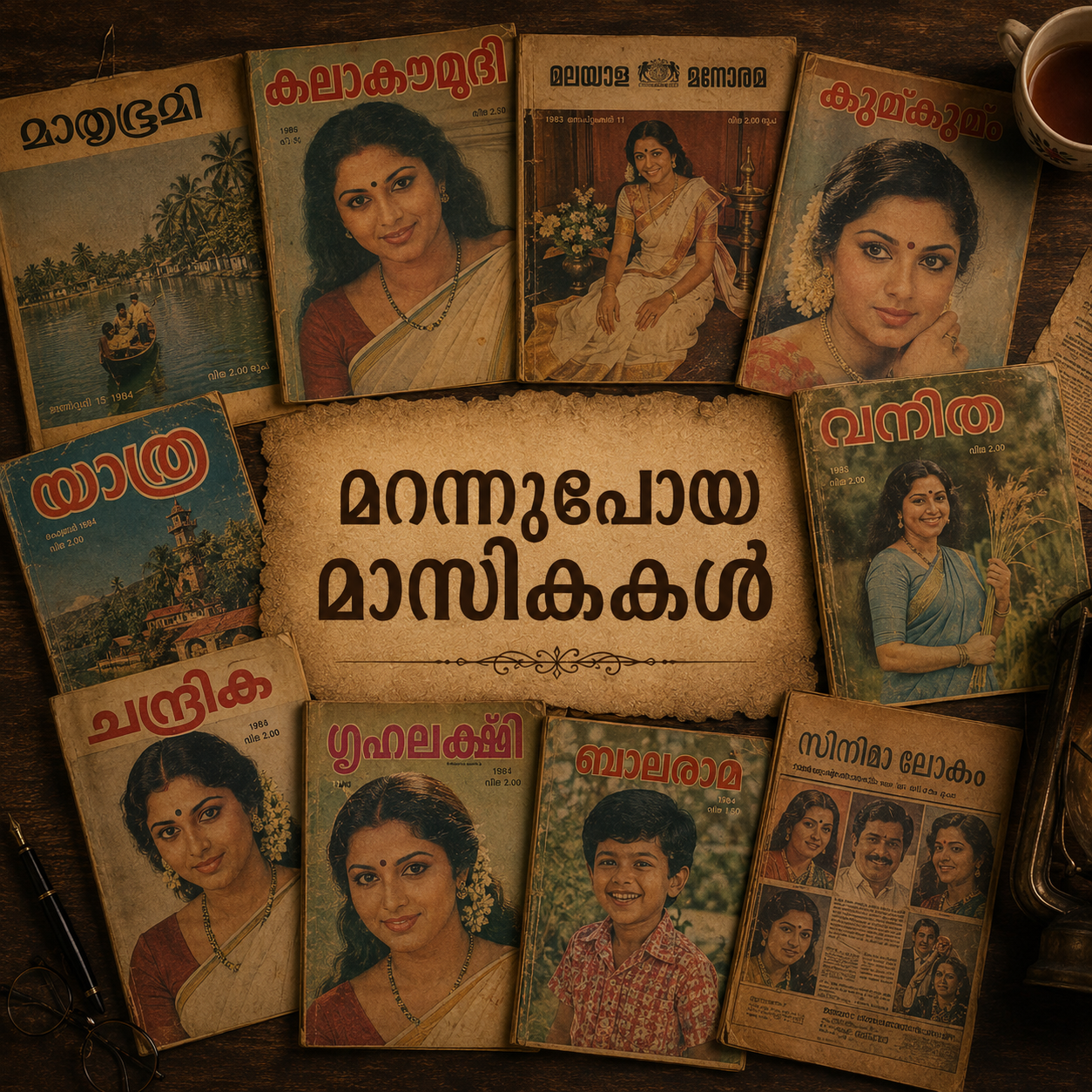 മറന്നുപോയ മാസികകൾ
